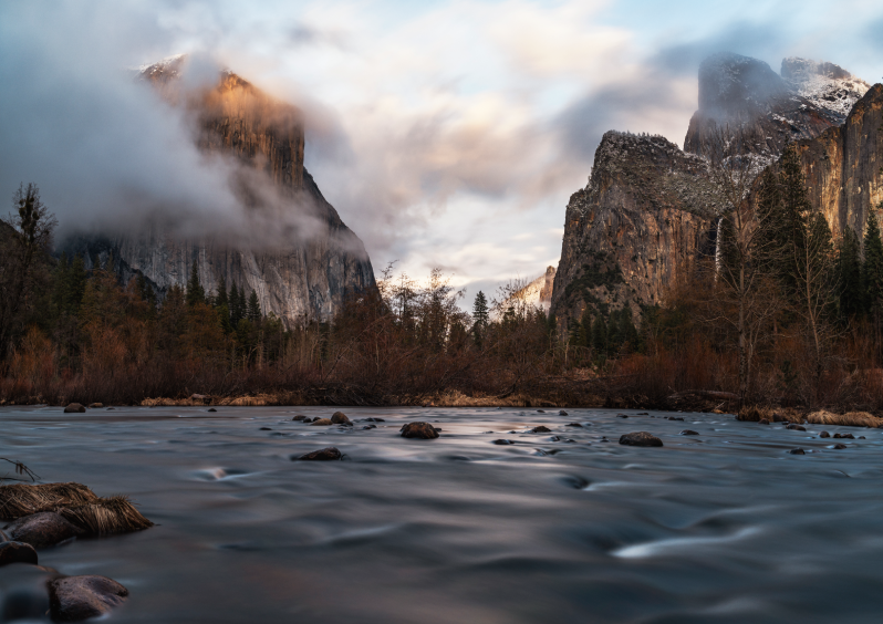 Granite Cathedrals and Valley Light