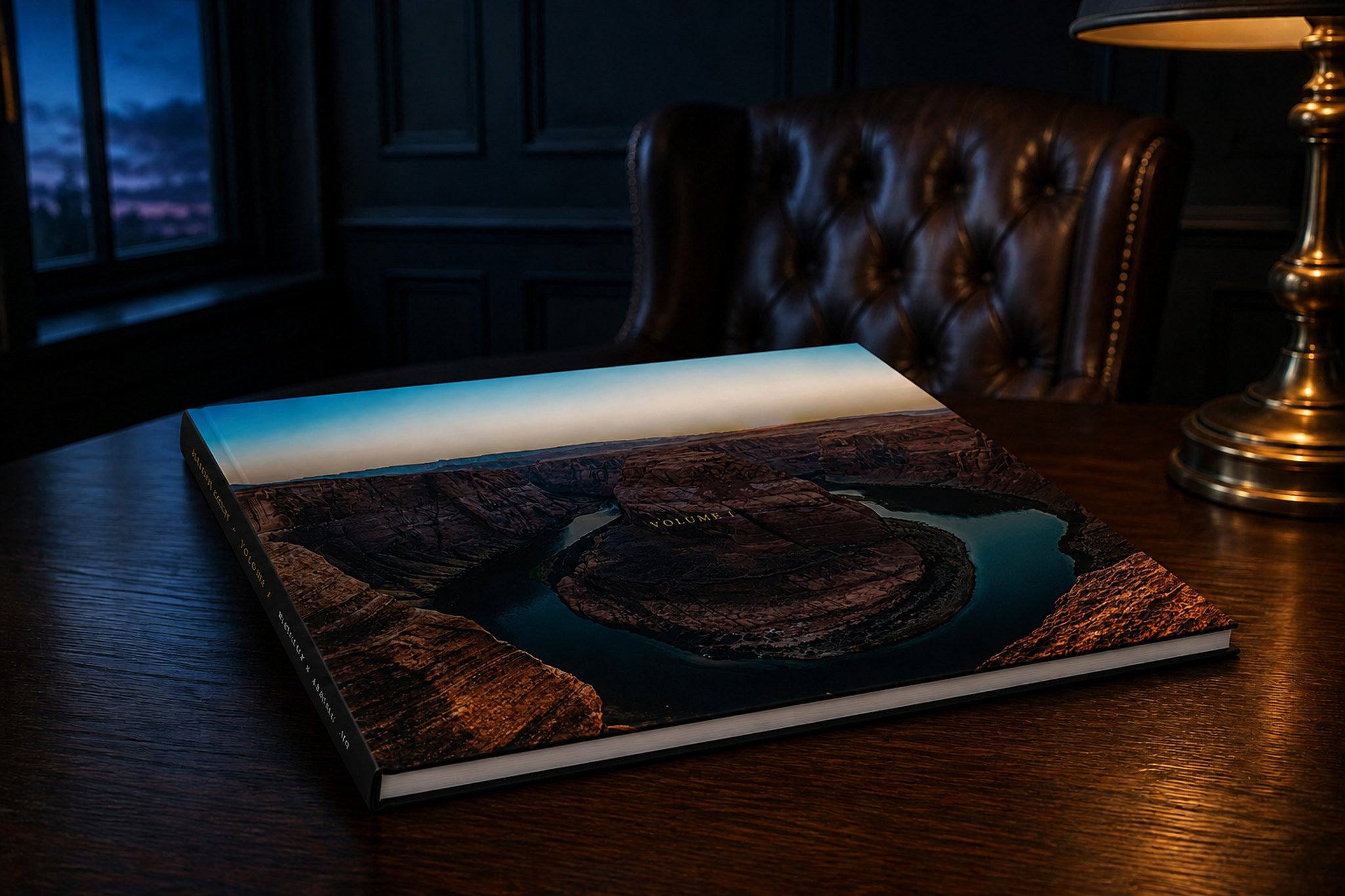 Healing Light — Volume I, shown open in a study